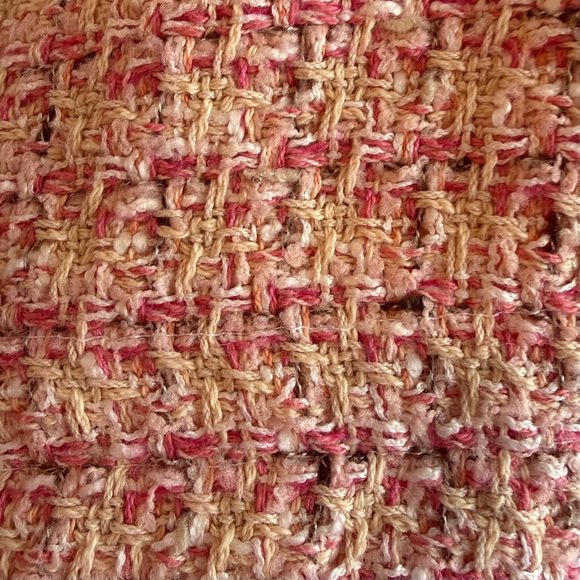 •Ann Taylor• Classic Pink Tweed Pencil Skirt – Size 10 - Picture 6 of 7